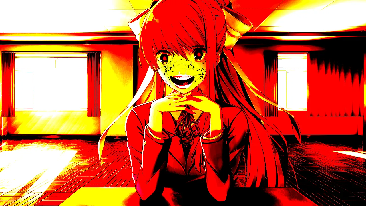 图 2 monika_scare