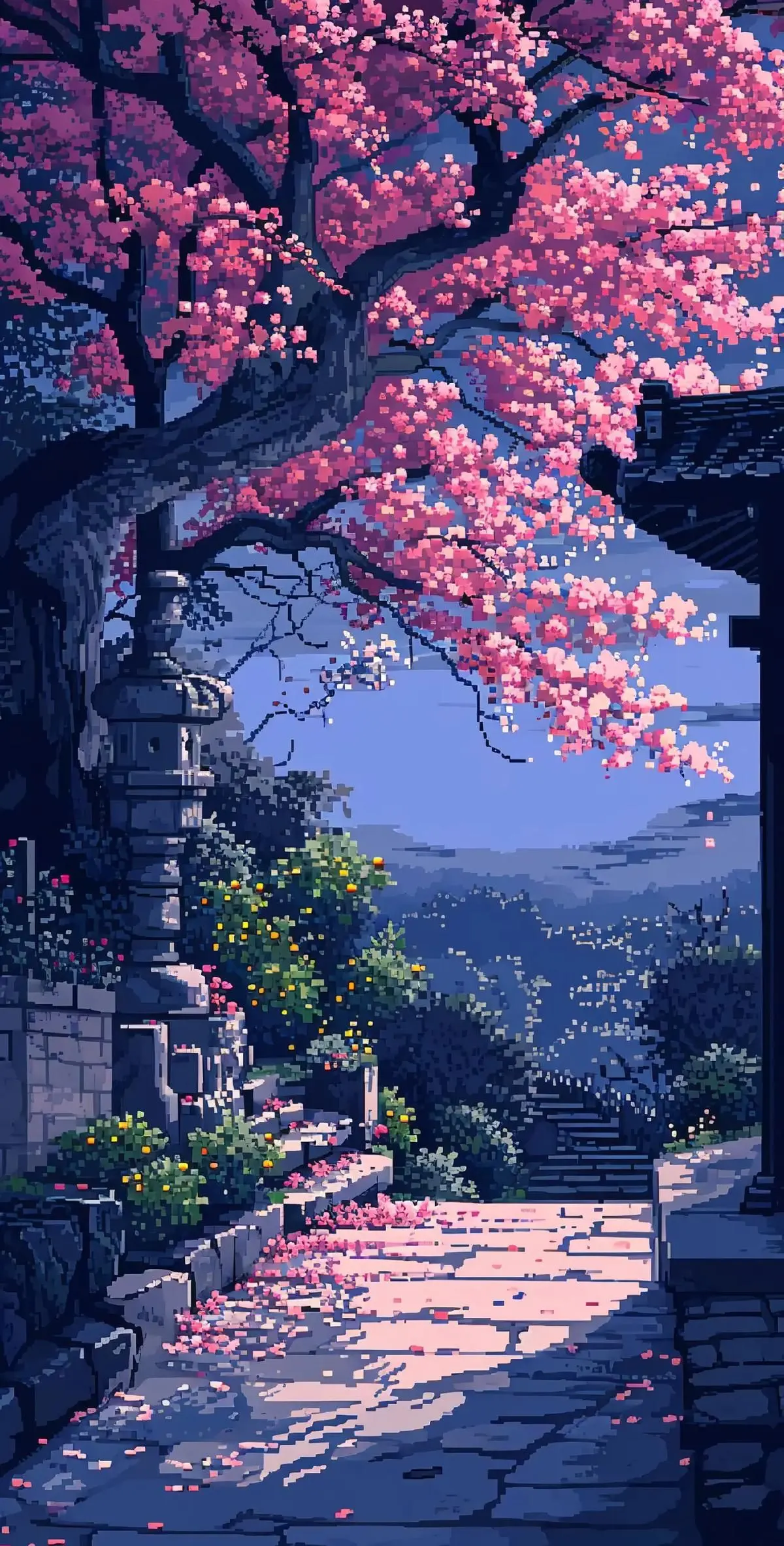 Mobile background image of the blog