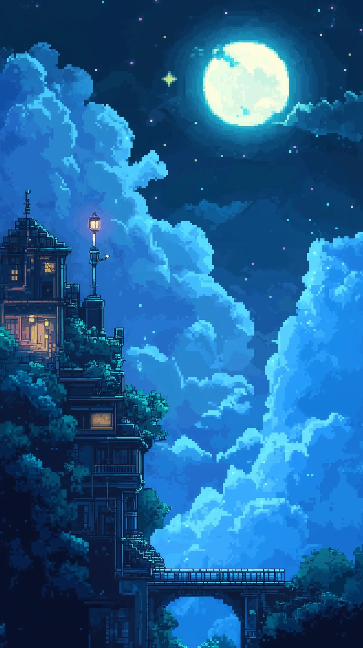Mobile background image of the blog