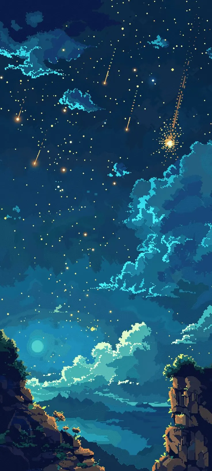 Mobile background image of the blog