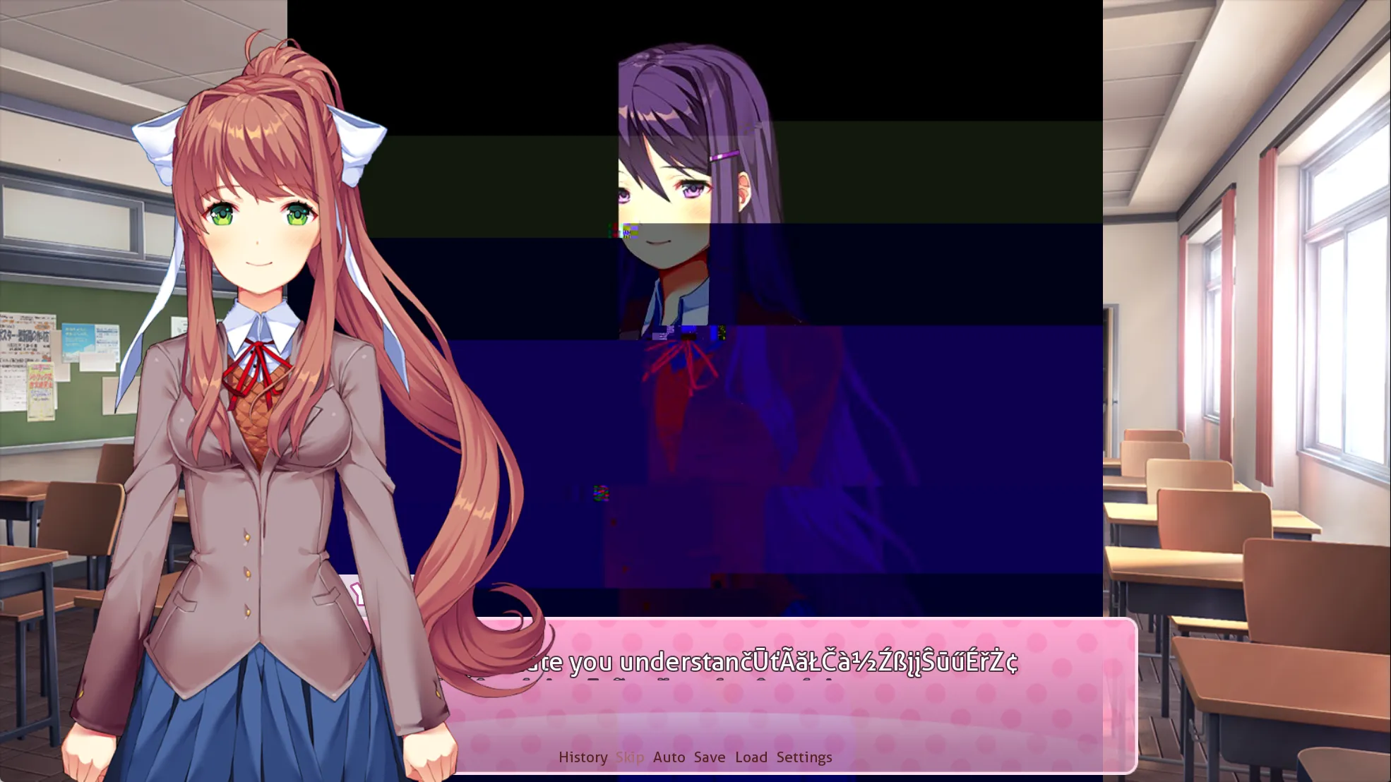 图 4.11 Monika 打断 Yuri