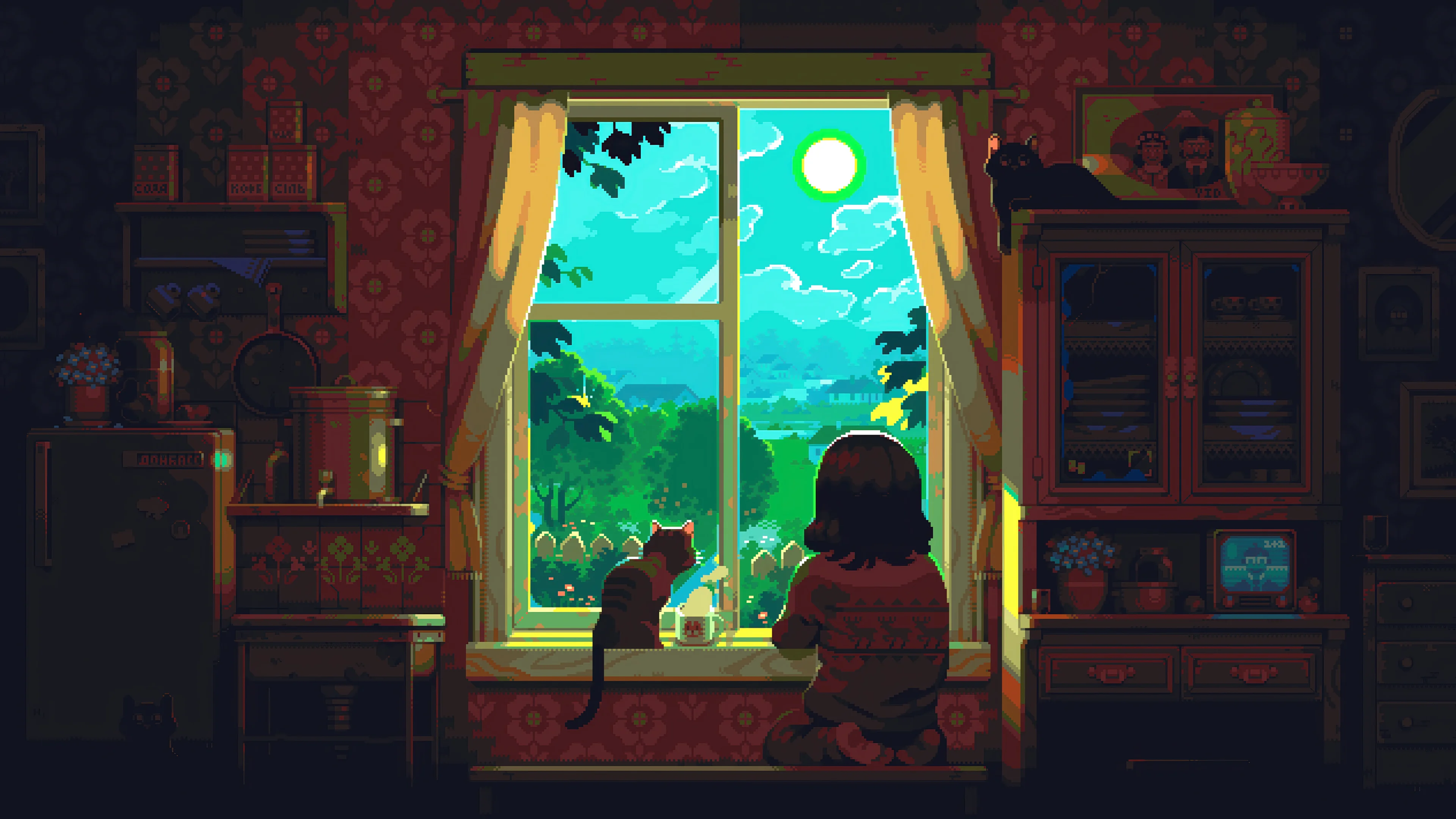 Desktop background image of the blog